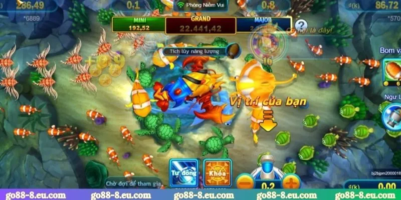 Bắn cá Long Vương rinh jackpot biển sâu