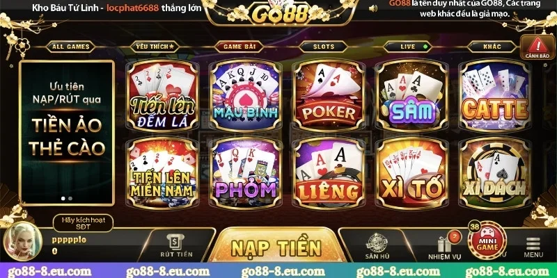 Game bài đối chiến siêu kịch tính