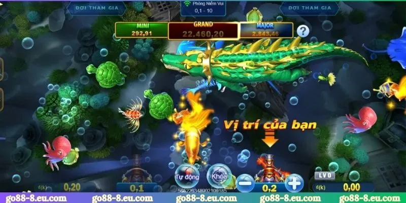 Top 10 game bắn cá - Săn cá Ngũ Long